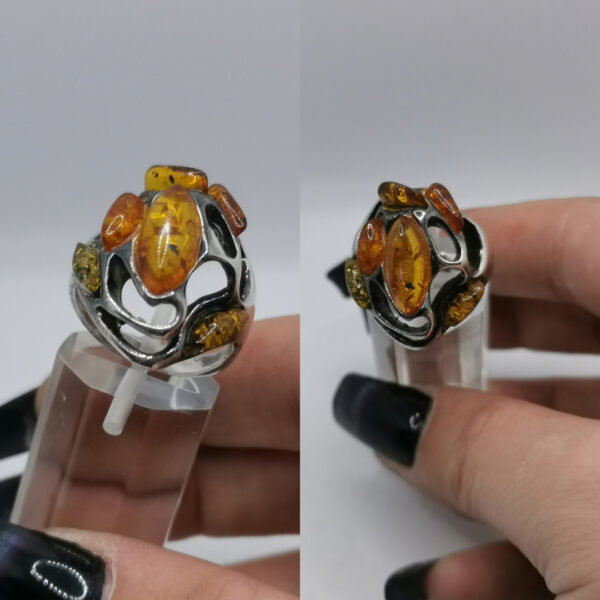 Anello con Ambra - immagine 4