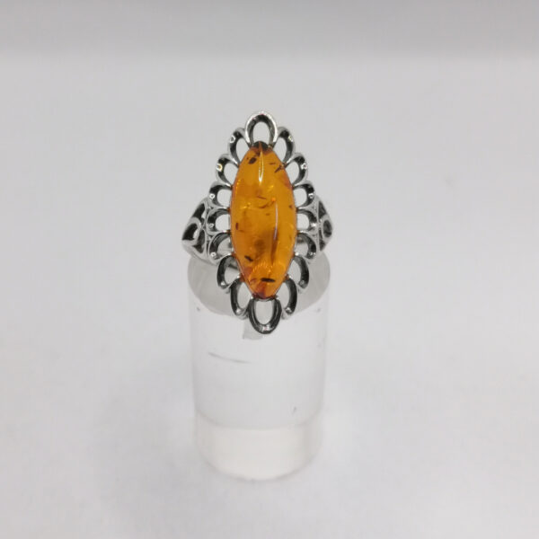 Anello con Ambra - immagine 3