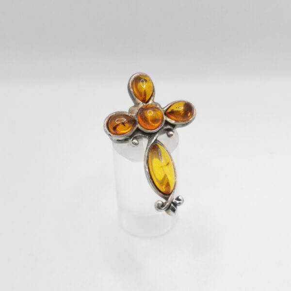 Anello con Ambra - immagine 2