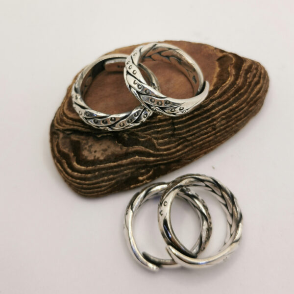 Vintage band ring - immagine 2