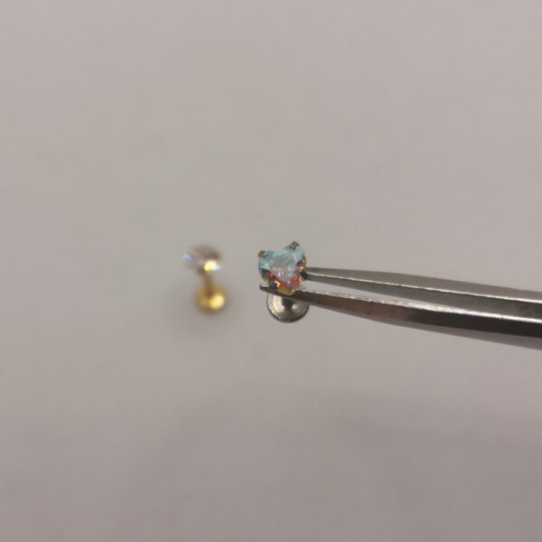 Crystal Heart Labret - immagine 2