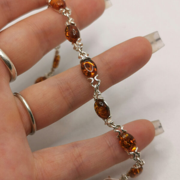 Bracciale con ambra