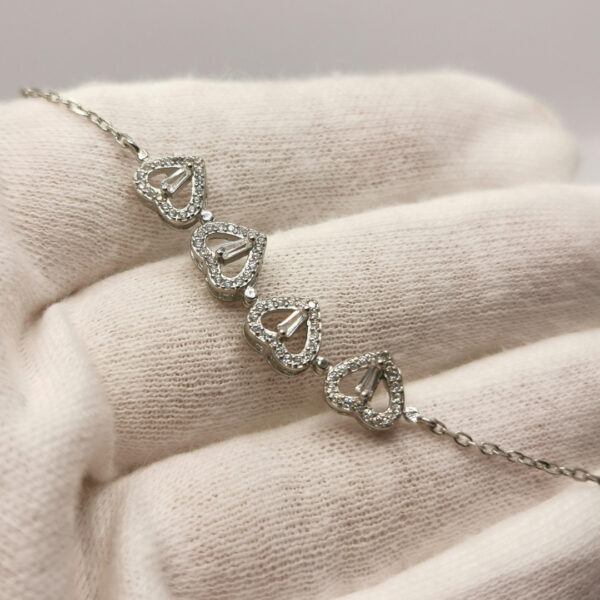 Lucky charm - fourleaf clover necklace - immagine 4