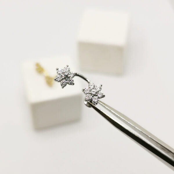 Two flowers piercing - immagine 2