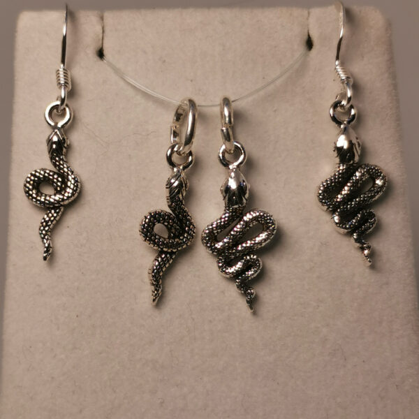 Snake - earrings - immagine 6