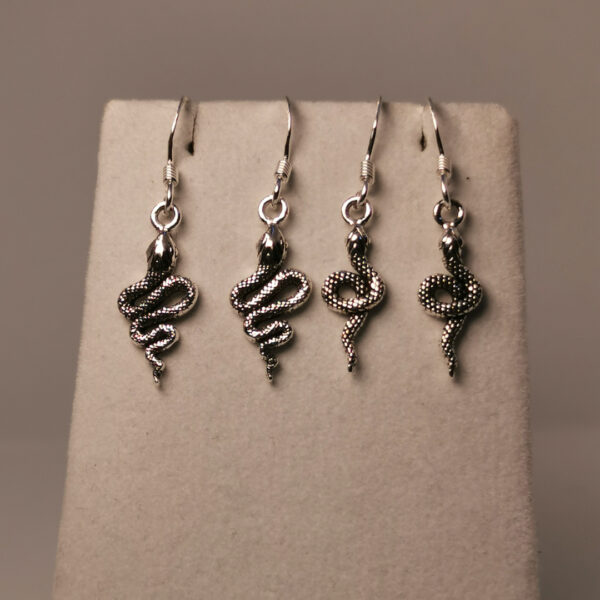 Snake - earrings - immagine 3