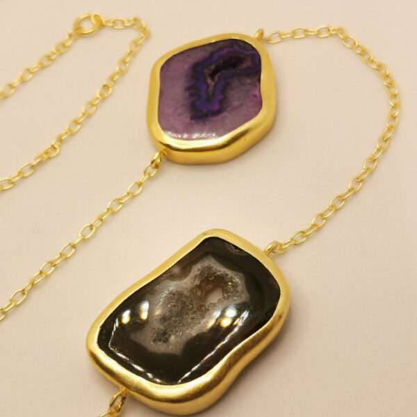 Collana Chanel con Agata - immagine 5