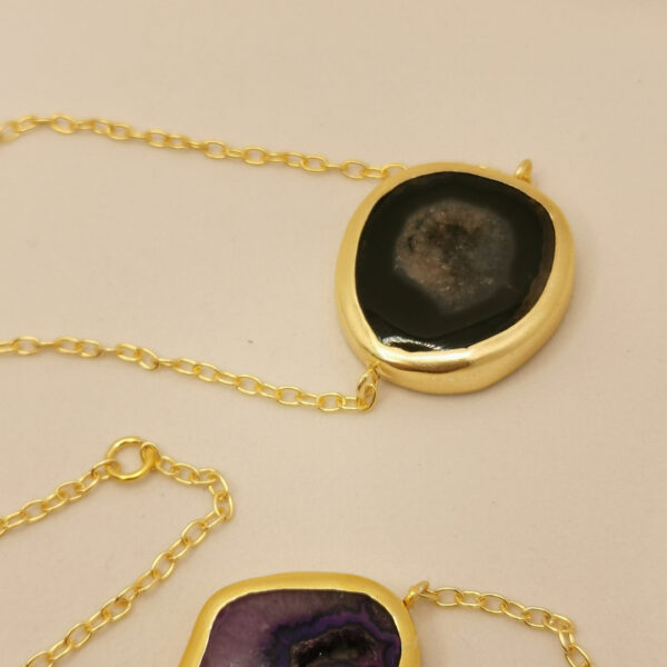 Collana Chanel con Agata - immagine 4
