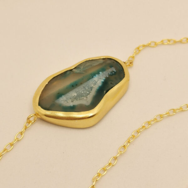 Collana Chanel con Agata - immagine 3