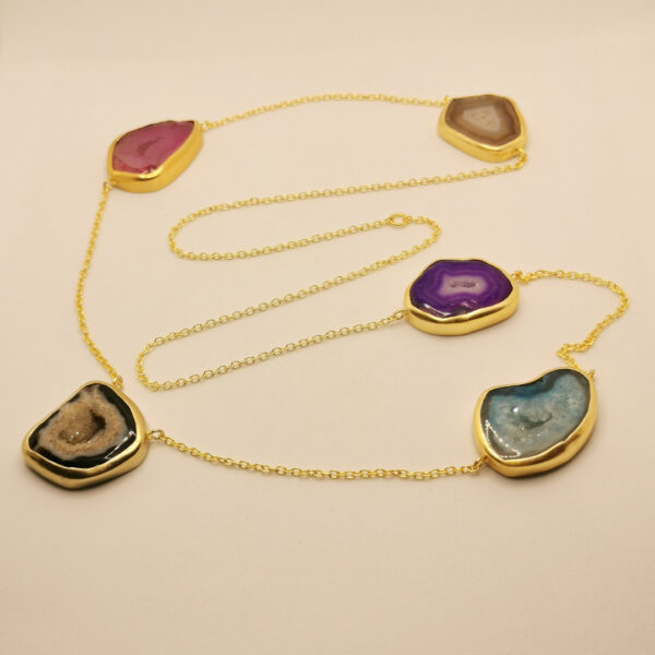 Collana Chanel con Agata