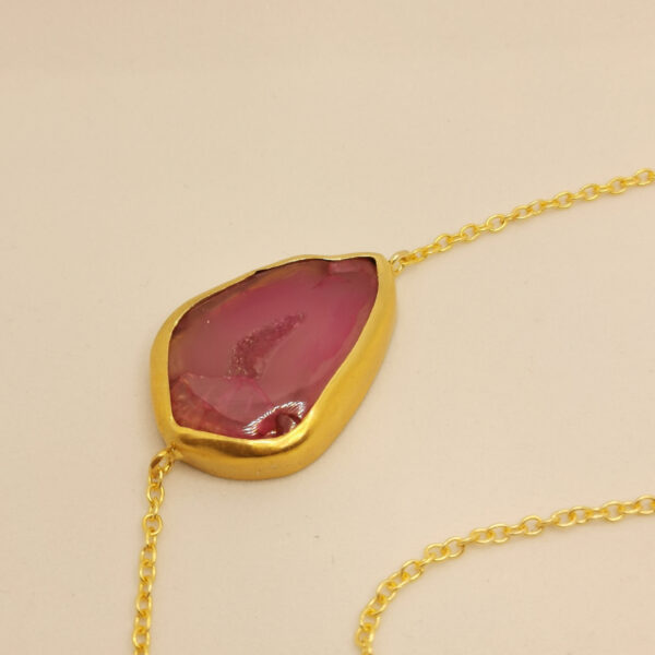 Collana Chanel con Agata - immagine 2