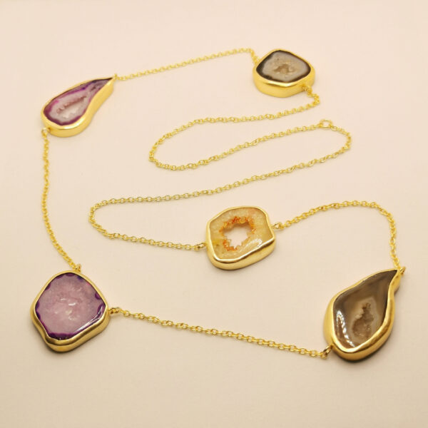 Collana Chanel con Agata