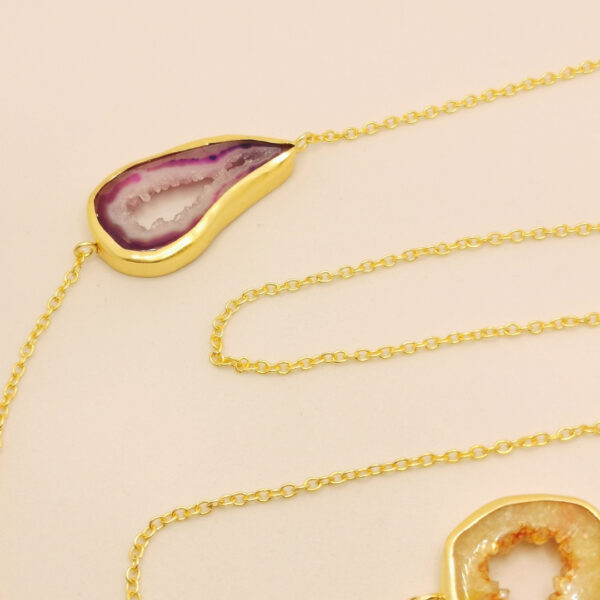 Collana Chanel con Agata - immagine 3