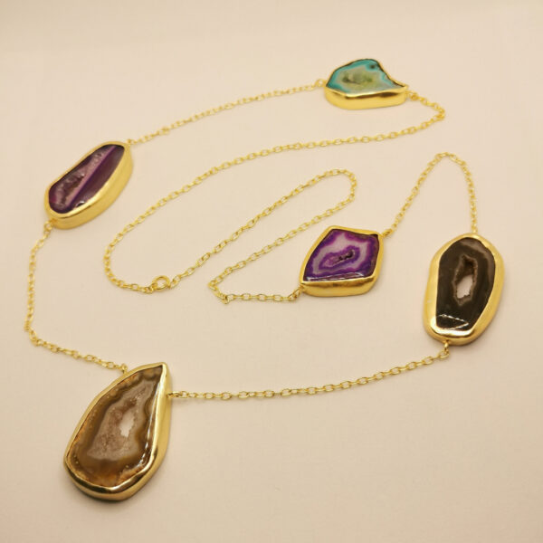 Collana Chanel con Agata