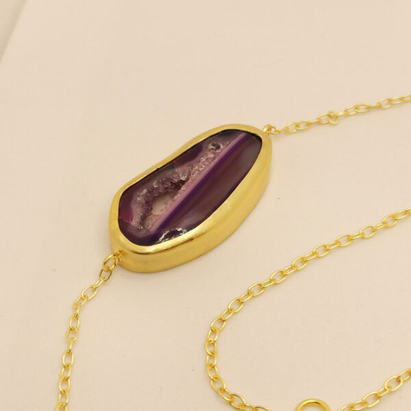Collana Chanel con Agata - immagine 4