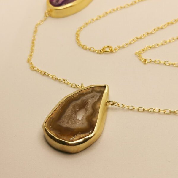 Collana Chanel con Agata - immagine 3
