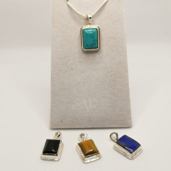 Pendant - Squared stone - immagine 4