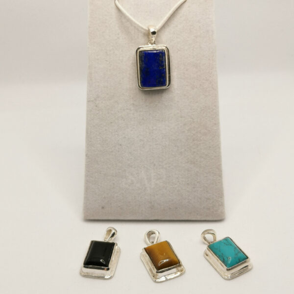 Pendant - Squared stone - immagine 3