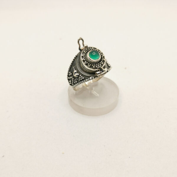Secret ring - Agata verde