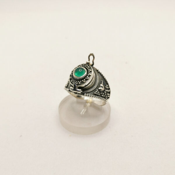 Secret ring - Agata verde - immagine 2
