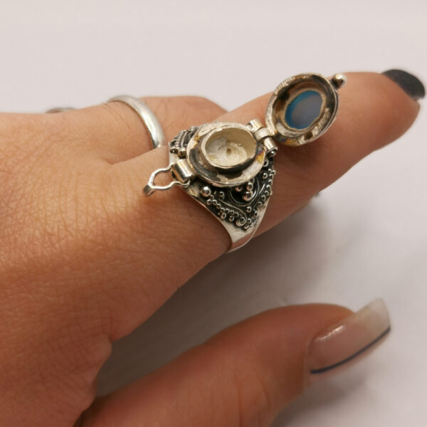 Secret ring - Agata blu - immagine 3
