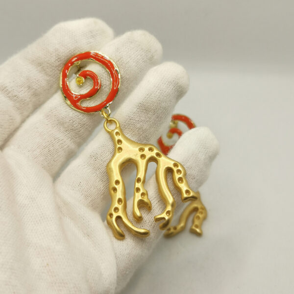 Coral - earrings - immagine 2