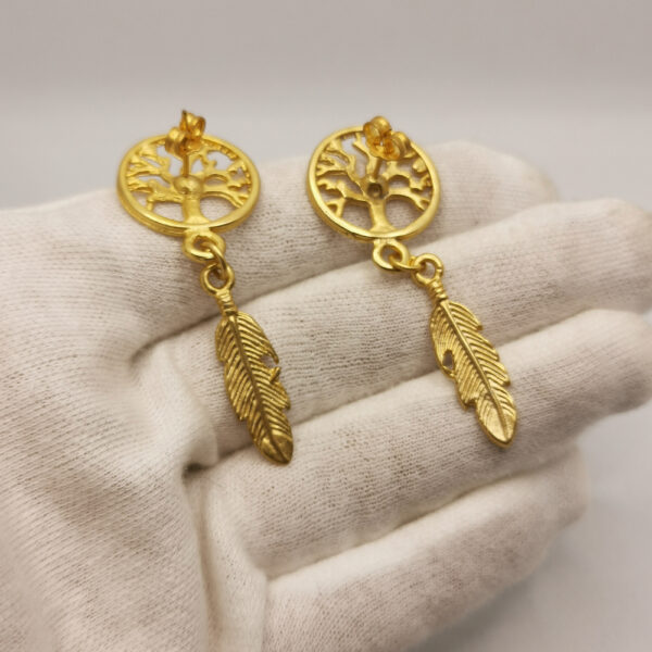 Vintage earrings - Acchiappa sogni - immagine 2