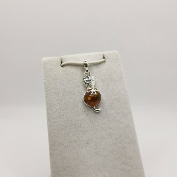 Amber Cat Pendant - immagine 2