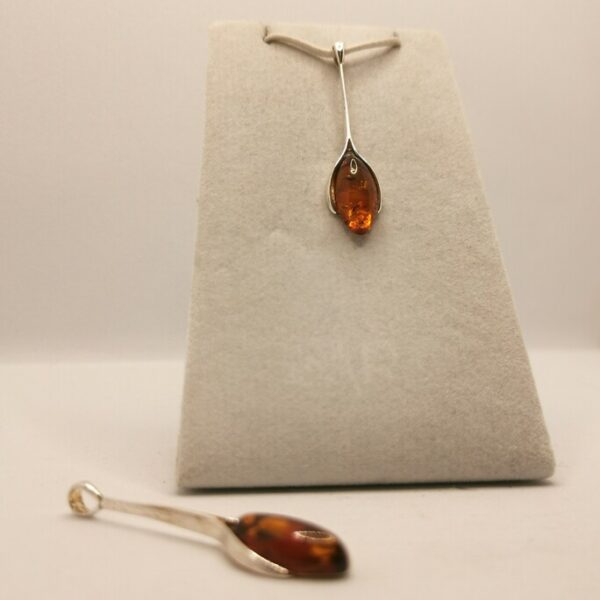 Amber Long drop Pendant - immagine 4