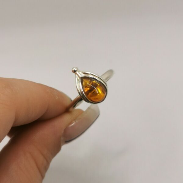Anello Drop Amber