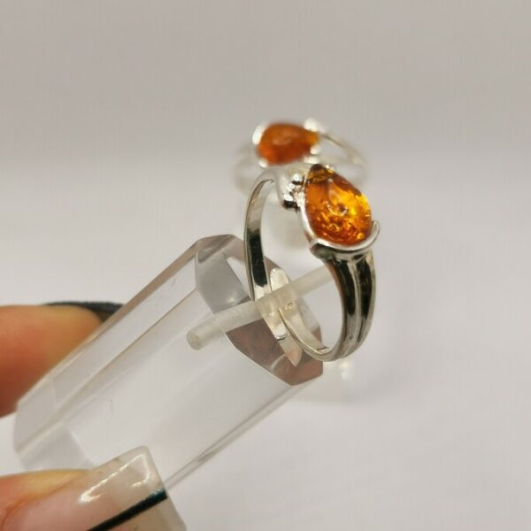 Anello con Ambra - immagine 2