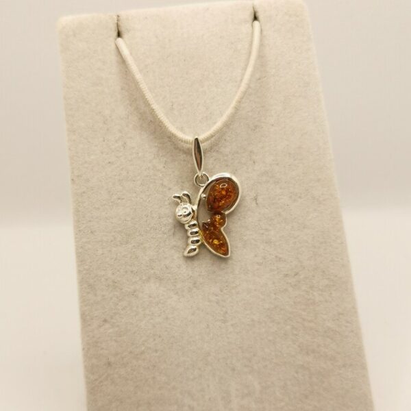 Ciondolo Butterfly Amber - immagine 3