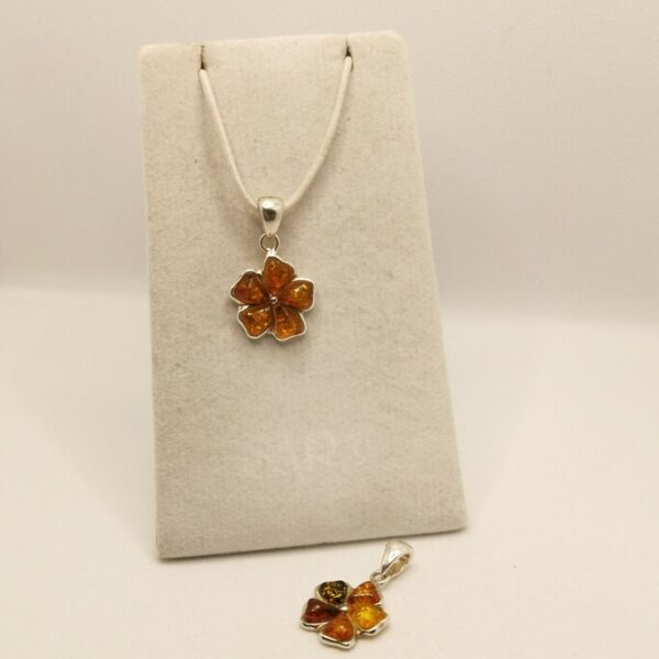 Ciondolo Flower Amber - immagine 4