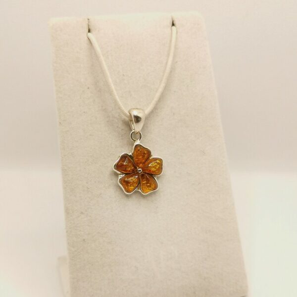 Ciondolo Flower Amber - immagine 3