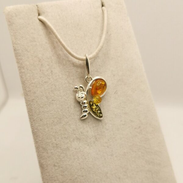 Ciondolo Butterfly Amber - immagine 5