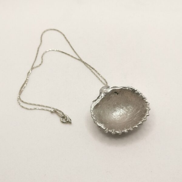 Diamond-coated aluminium necklace - Shell - immagine 3