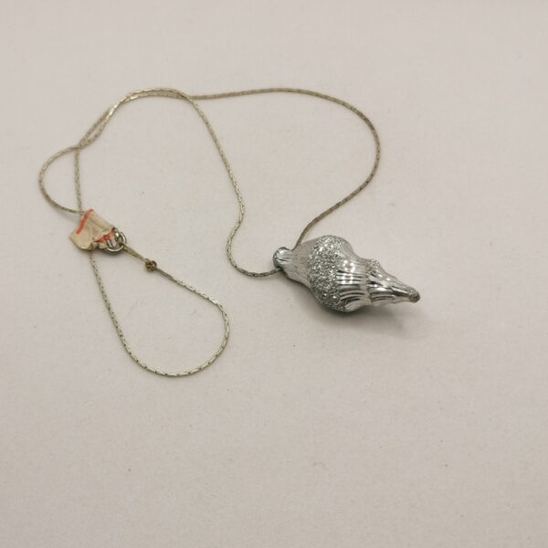 Diamond-coated aluminium necklace  Shell - immagine 2