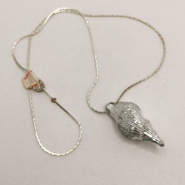 Diamond-coated aluminium necklace  Shell - immagine 3