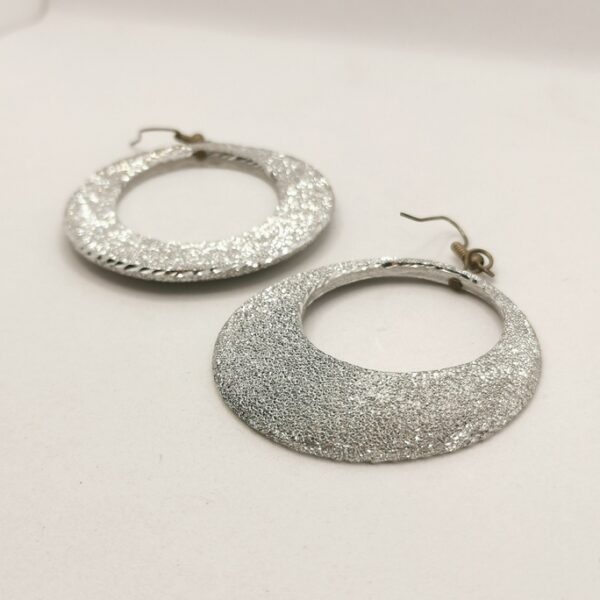 Diamond-coated aluminium earrings - immagine 3