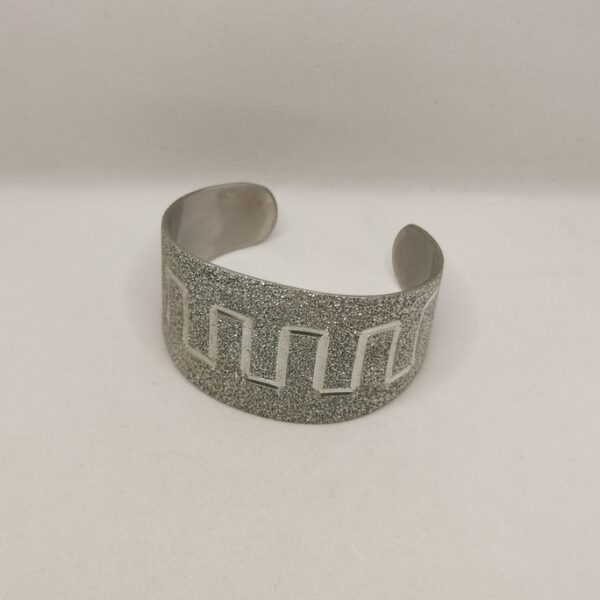 Diamond-coated aluminium bracelet - immagine 3