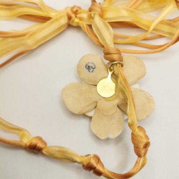 Ceramic - Yellow flower - immagine 3