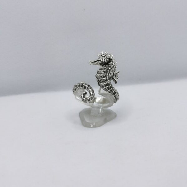Silver Seahorse Ring - immagine 2