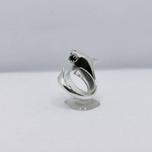 Silver Shark small ring - immagine 3