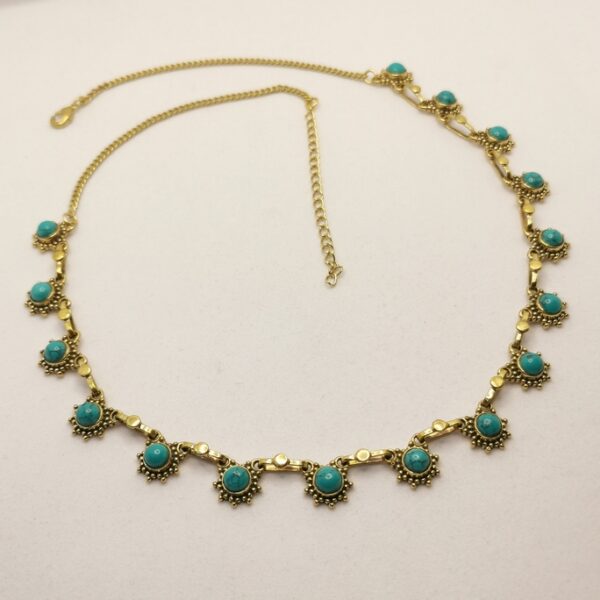 Sunrise stone necklace - immagine 4