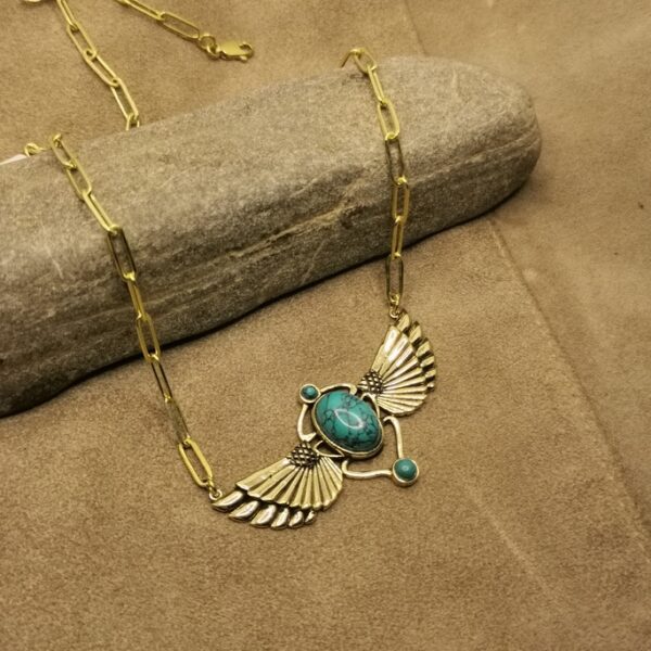 Stone Wings Necklace - immagine 3