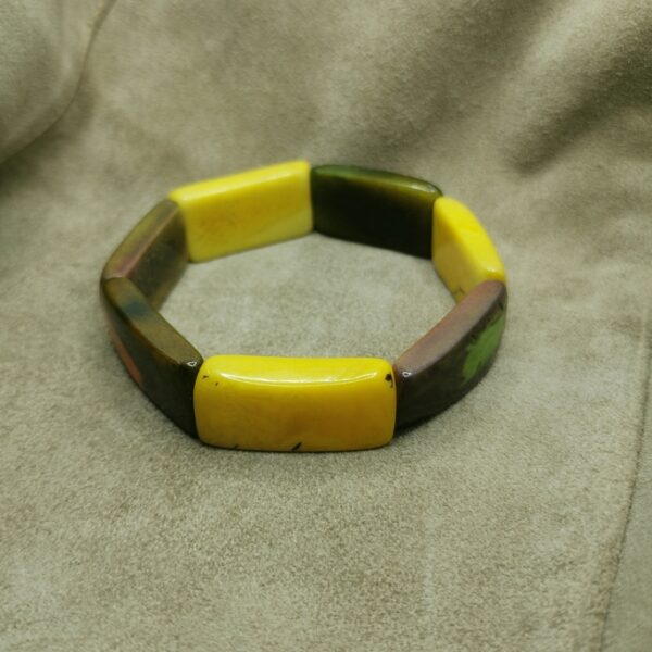 Bracciale in avorio vegetale - immagine 11