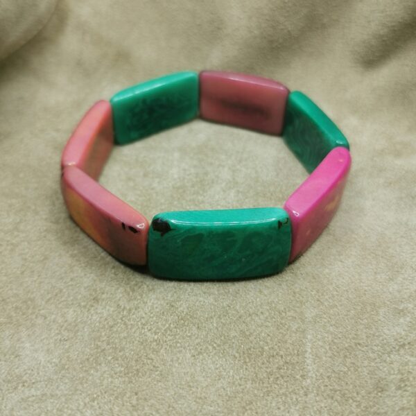 Bracciale in avorio vegetale - immagine 10