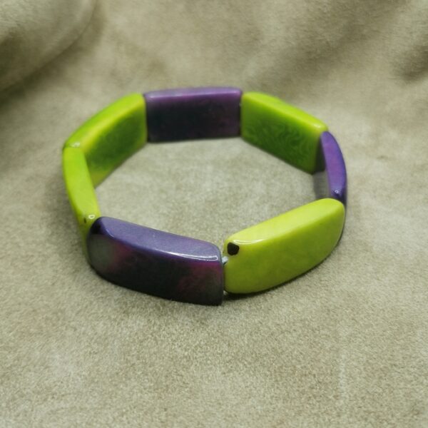 Bracciale in avorio vegetale - immagine 9