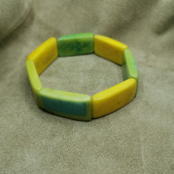Bracciale in avorio vegetale - immagine 8