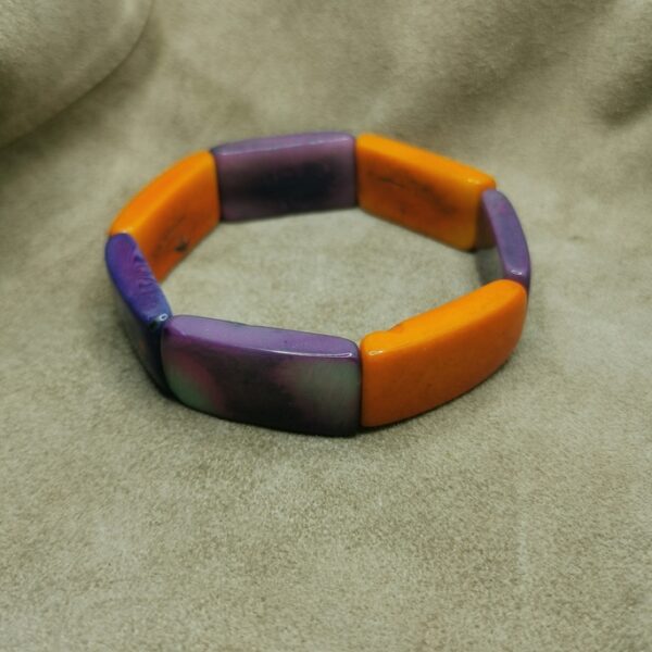 Bracciale in avorio vegetale - immagine 7